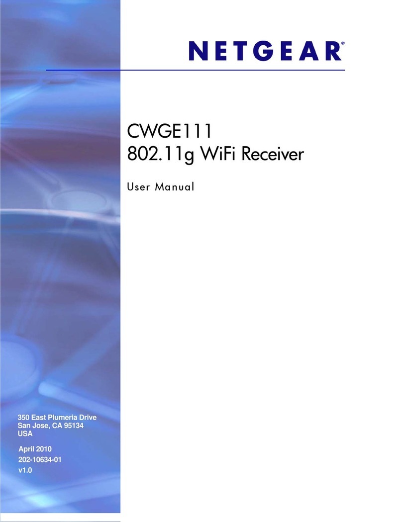 NETGEAR CWGE111 Manuel utilisateur