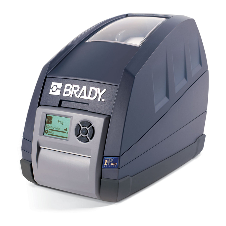 Brady IP Printer series Manuel utilisateur