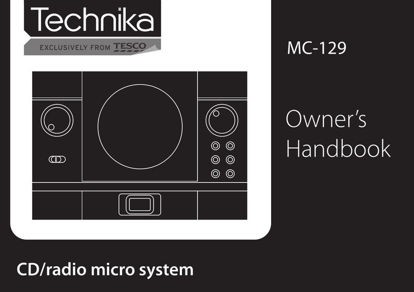 Technika MC-129 Guide de l'utilisateur