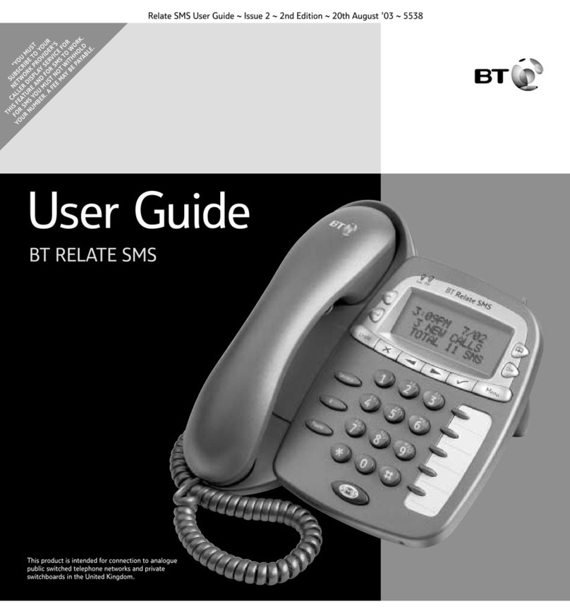 BT RELATE SMS Manuel utilisateur