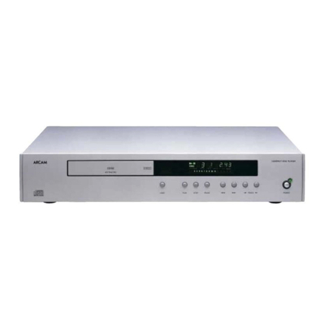 Arcam DiVA CD92 Manuel utilisateur