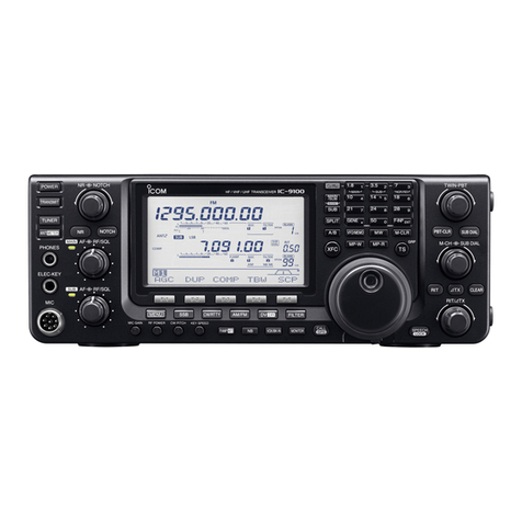 Icom IC-9100 Manuel utilisateur