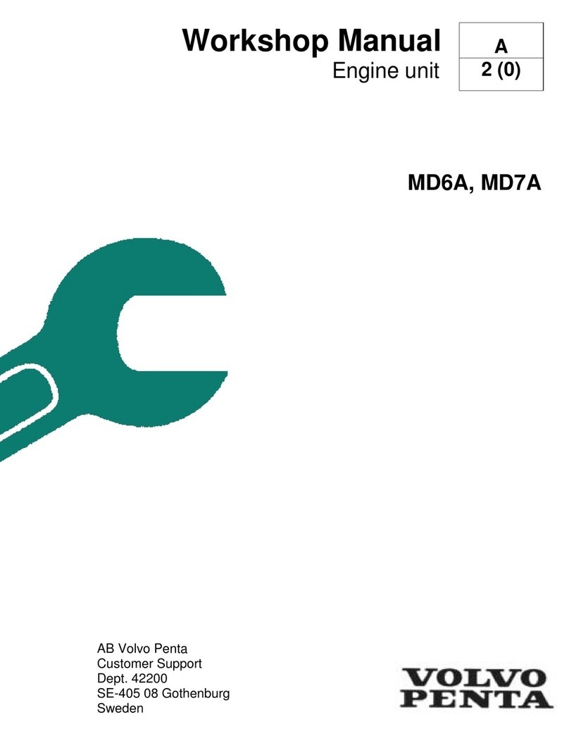 Volvo Penta MD6A Manuel d'instructions