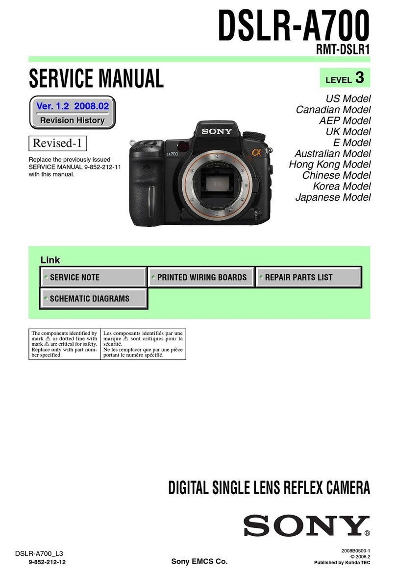 Sony DSLR-A700 Manuel utilisateur