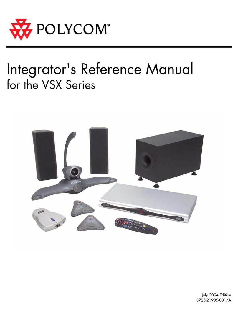 Polycom VSX Series Manuel utilisateur