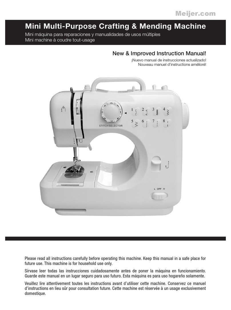 Meijer Mini Multi-Purpose Crafting & Mending... Manuel utilisateur