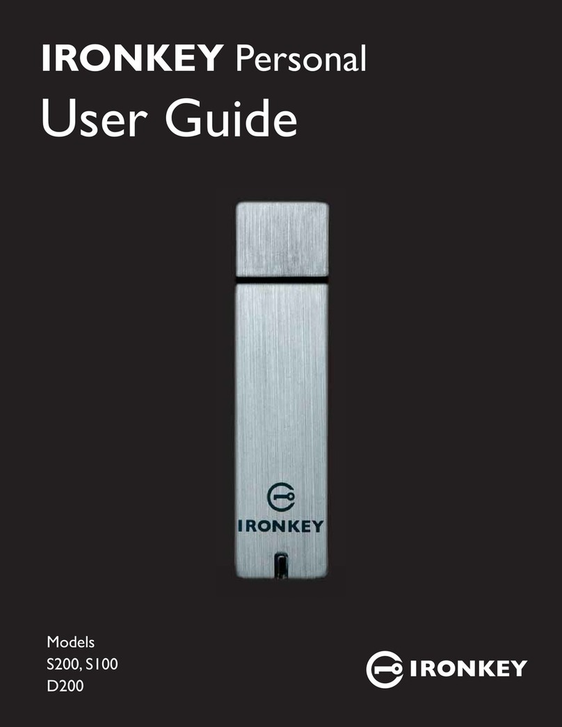 IronKey Enterprise S200 Manuel utilisateur IronKey Enterprise S200 Manuel utilisateur