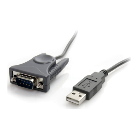 StarTech.com ICUSB232DB25 Manuel utilisateur