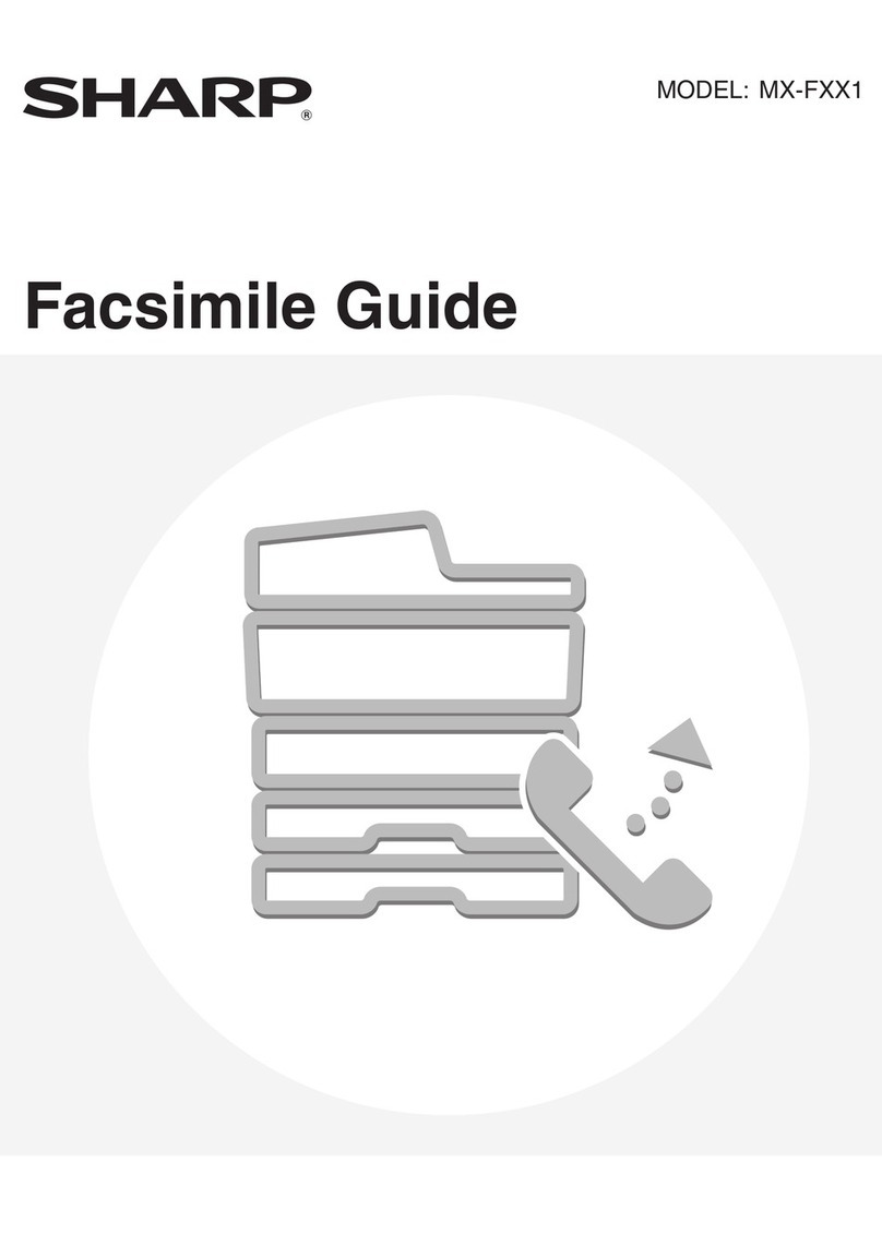 Sharp MX-FXX1 Manuel utilisateur