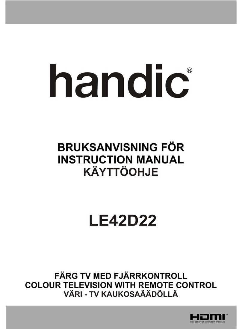 Handic LE42D22 Manuel utilisateur