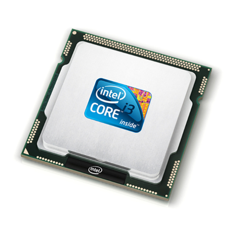 Intel Core i3 Desktop Series Manuel utilisateur