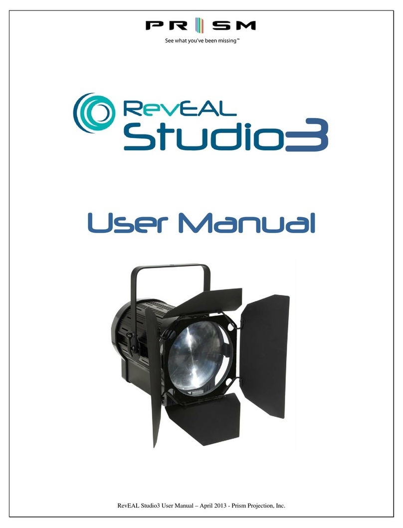 PRISM+ RevEAL Studio3 Manuel utilisateur