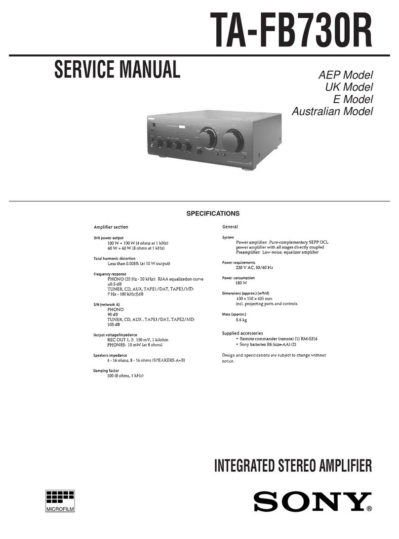 Sony TA-FB730R Manuel utilisateur