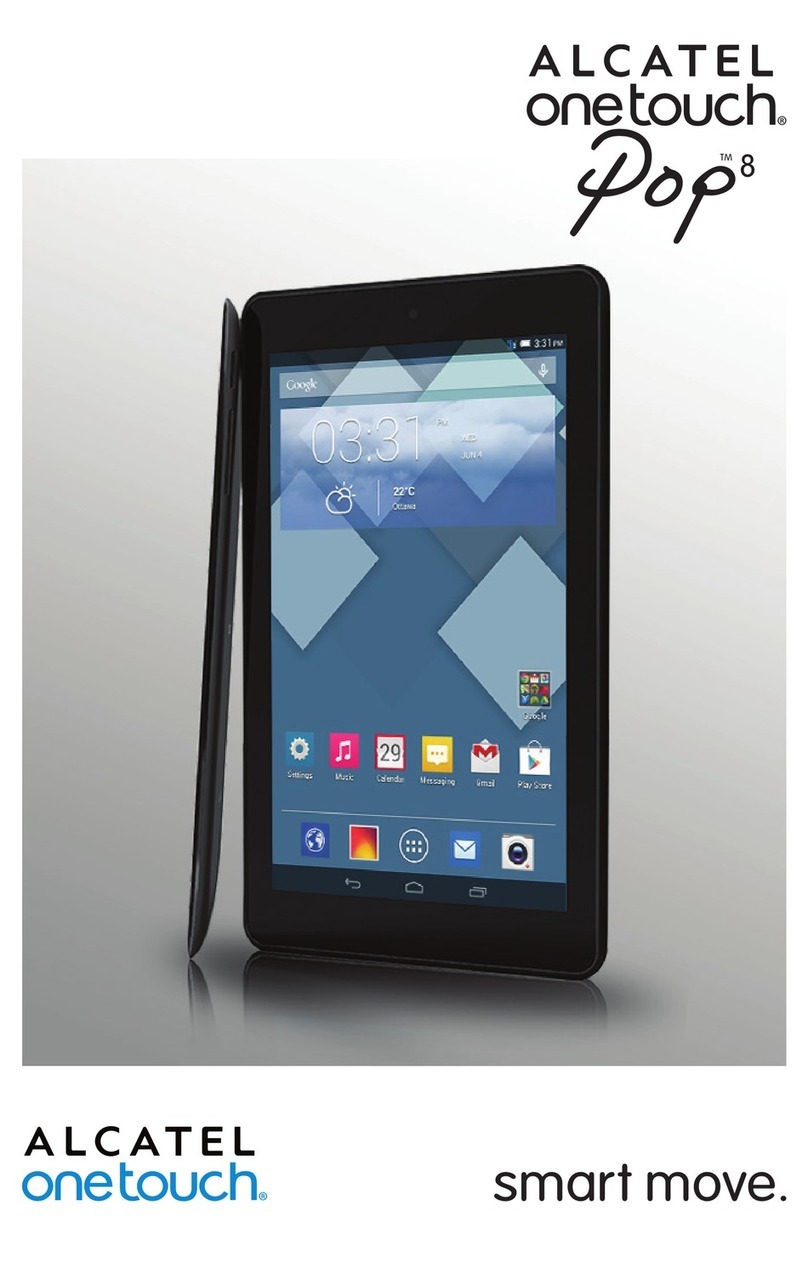 Alcatel onetouch Pop8 Manuel utilisateur