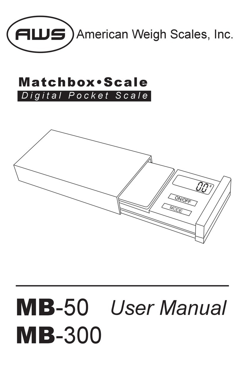AWS MB-50 Manuel utilisateur