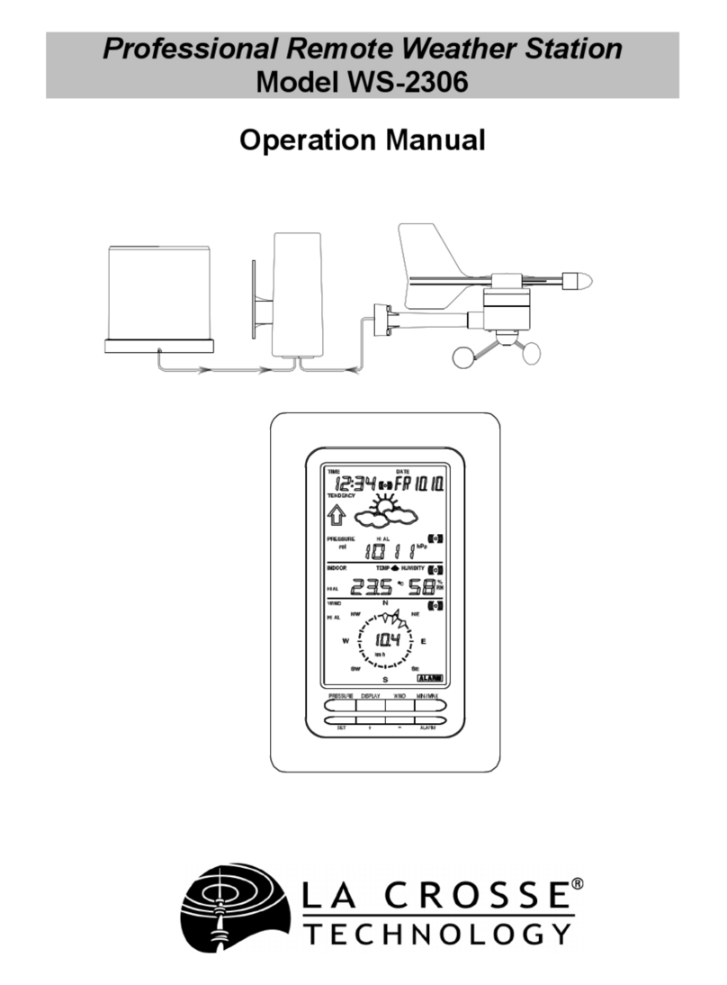 La Crosse Technology WS-2306 Manuel utilisateur