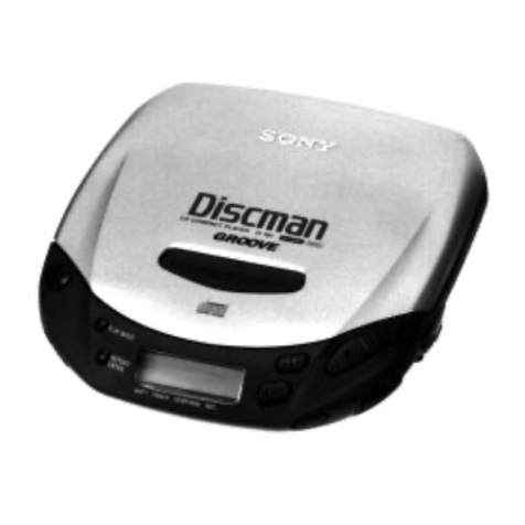Sony Discman D-180AN Manuel utilisateur