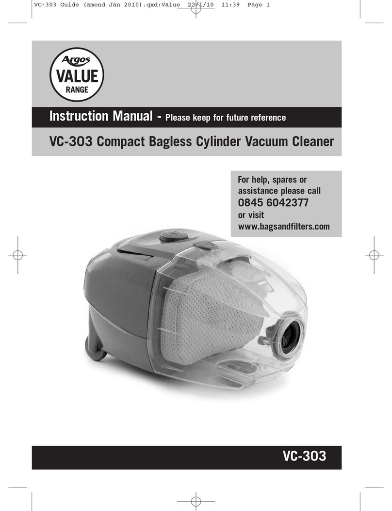 Argos Value VC-303 Manuel utilisateur