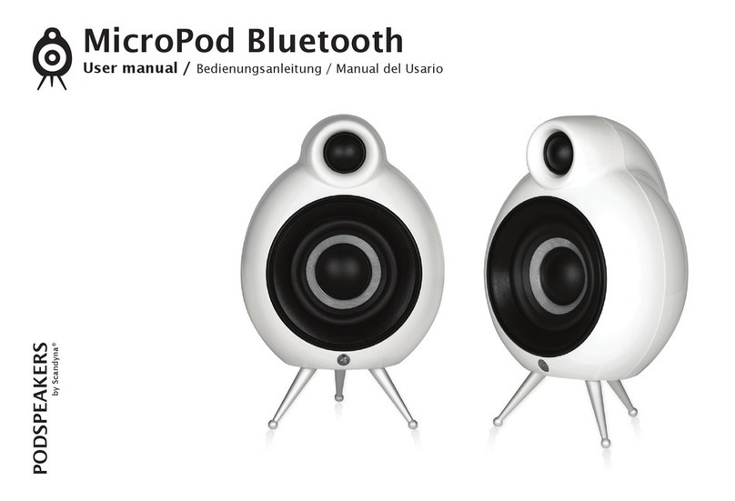 Scandyna MicroPod Bluetooth Manuel utilisateur