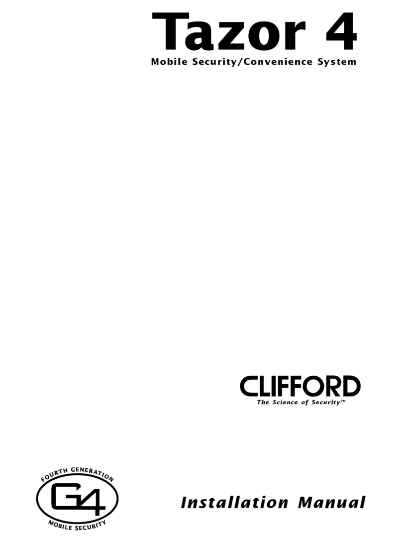 Clifford Tazor 4 Manuel utilisateur
