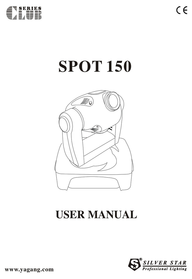 SilverStar SPOT 150 Manuel utilisateur