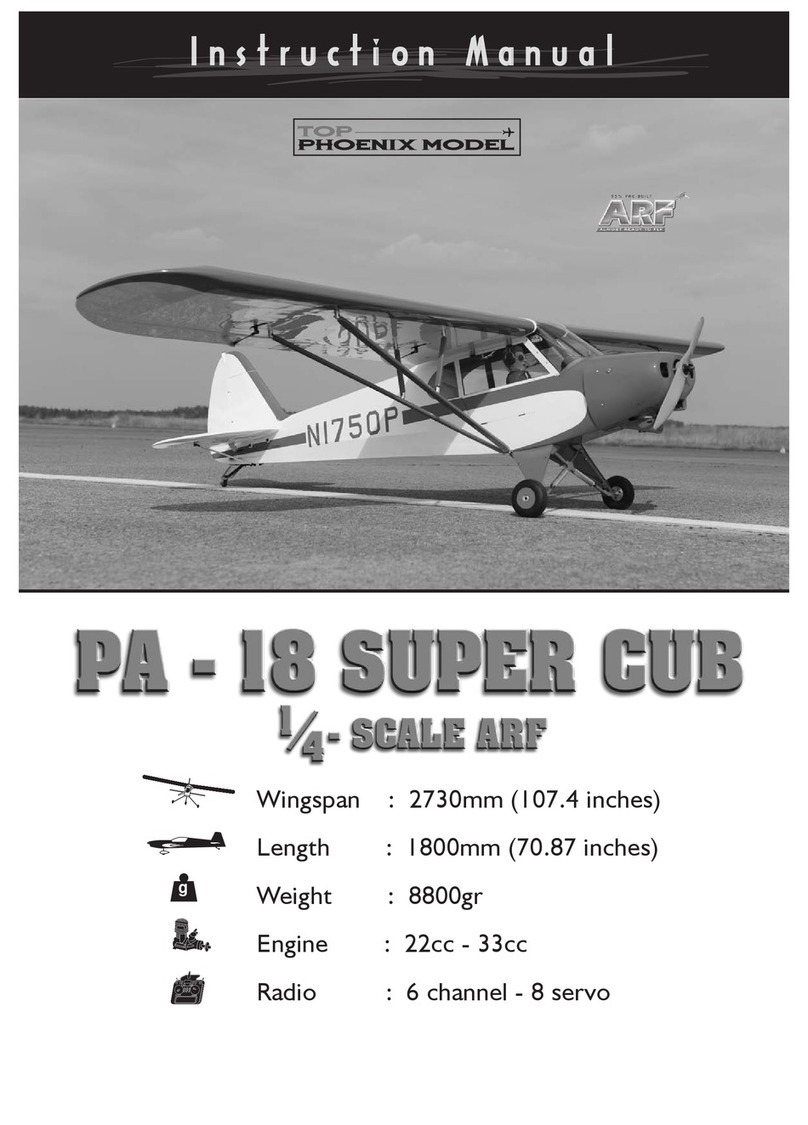 Phoenix Model PA-18 Super Cub Manuel utilisateur