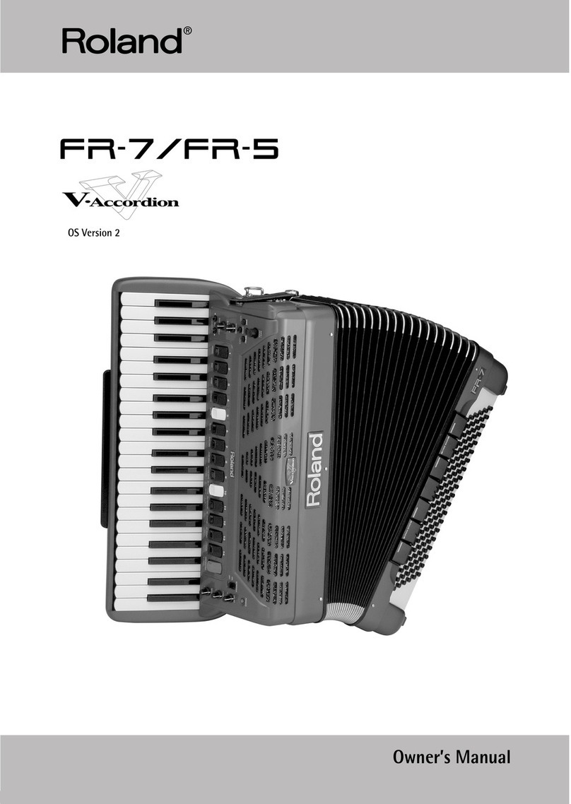 Roland V-ACCORDION FR-5 Manuel utilisateur
