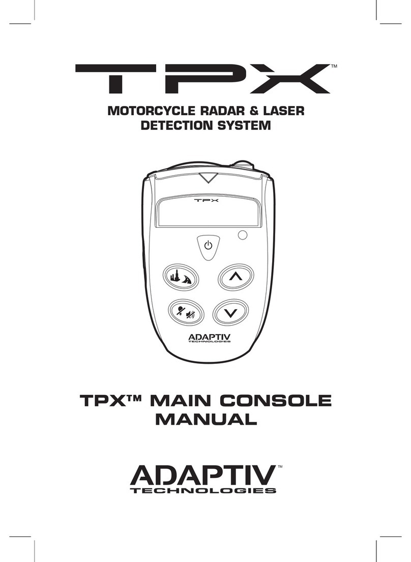 Adaptiv Technologies TPX Manuel utilisateur