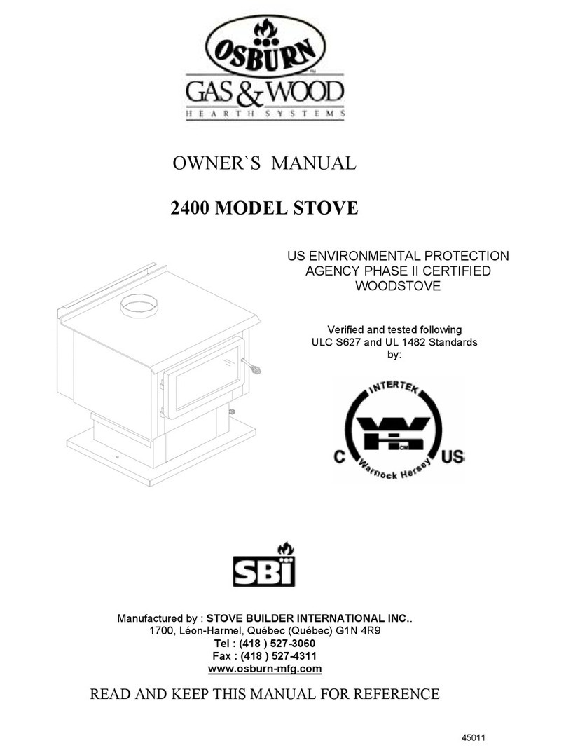 Osburn 2400 Manuel utilisateur