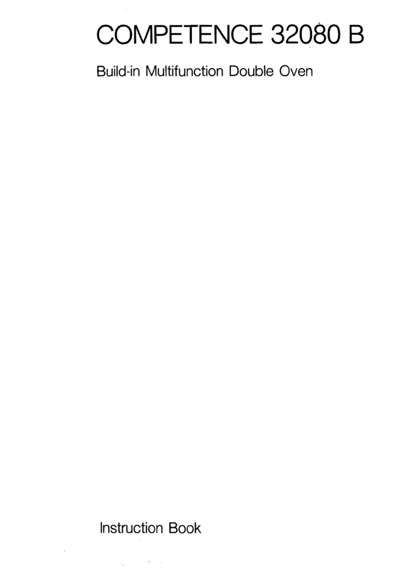 AEG COMPETENCE 32080 B Manuel utilisateur
