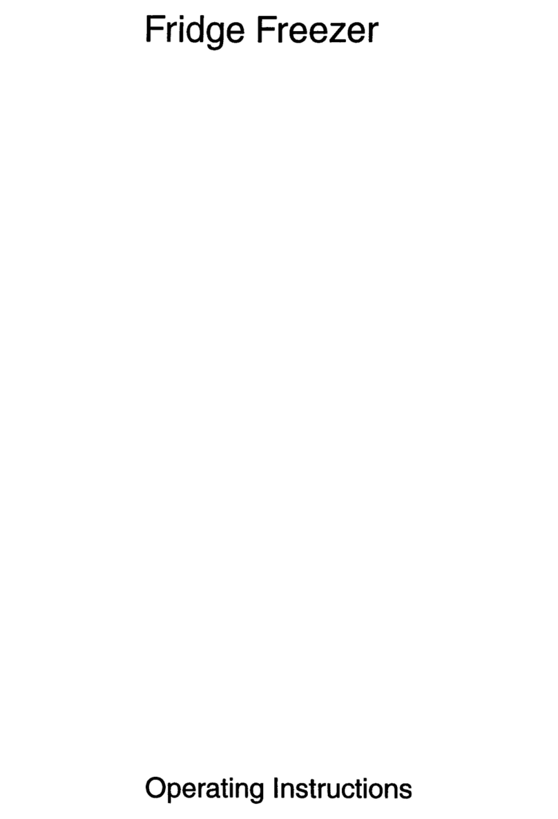 AEG Fridge Freezer Manuel utilisateur