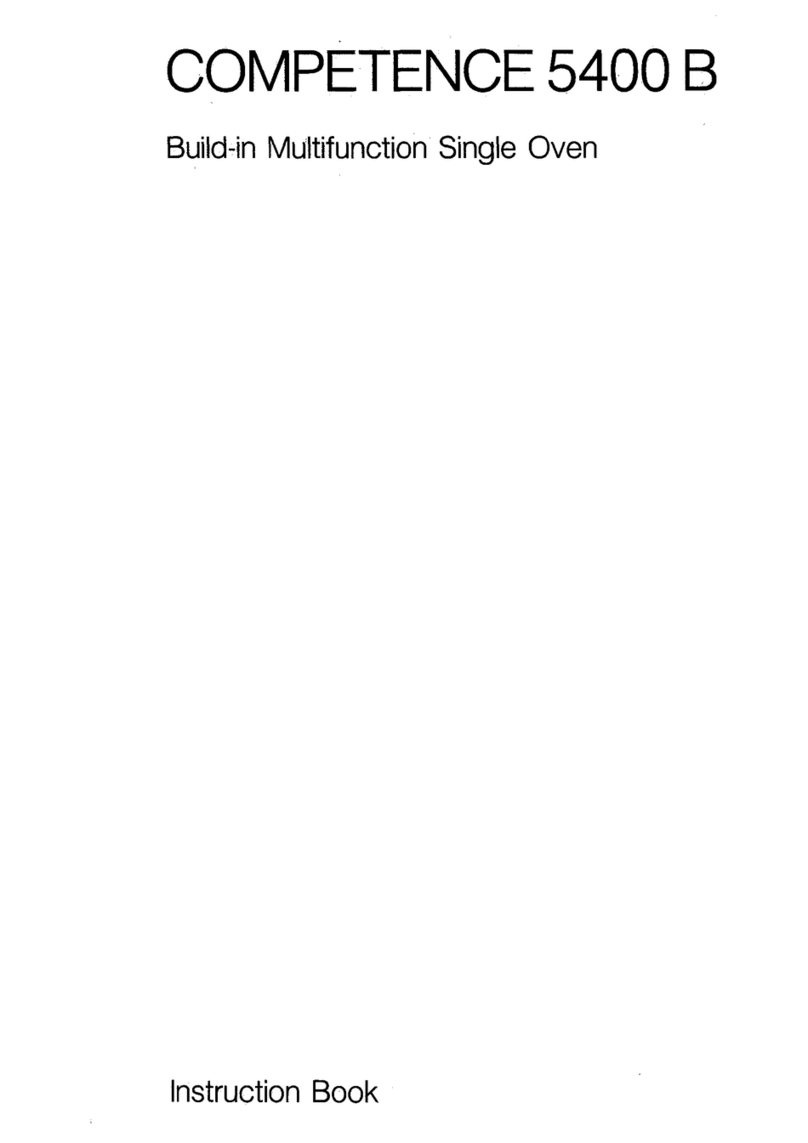 AEG COMPETENCE 5400 B Manuel utilisateur