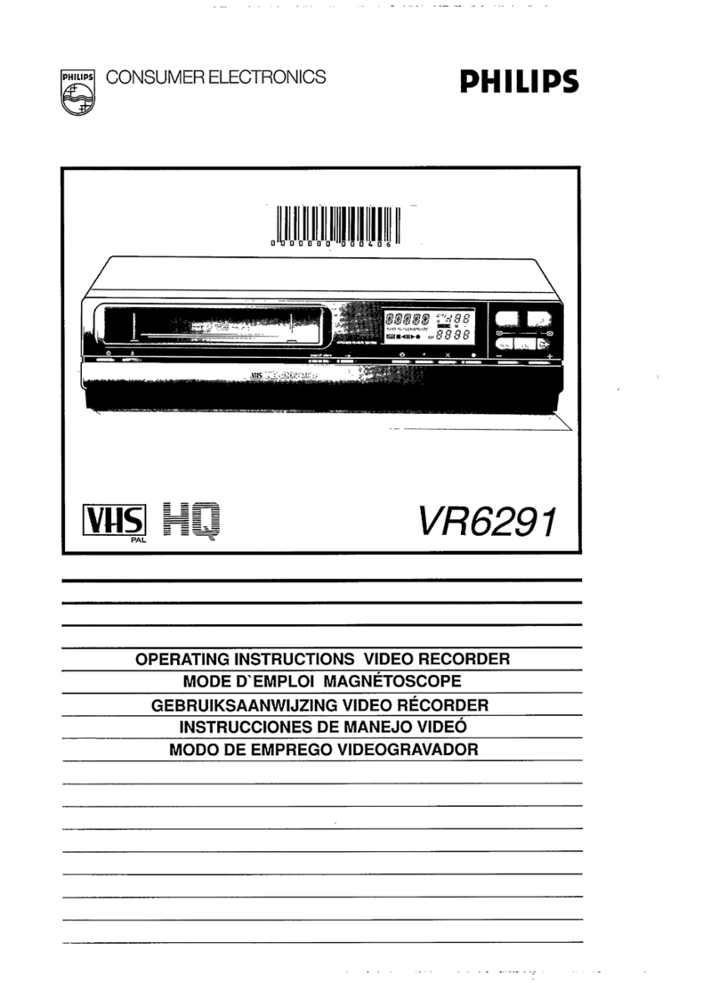 Philips VR6291 Manuel utilisateur