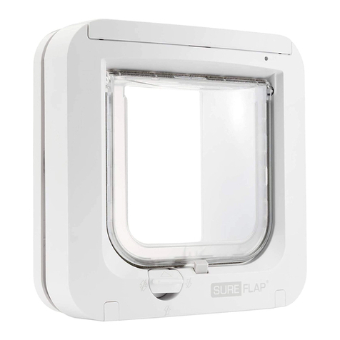 SureFlap MICROCHIP CAT FLAP Manuel utilisateur