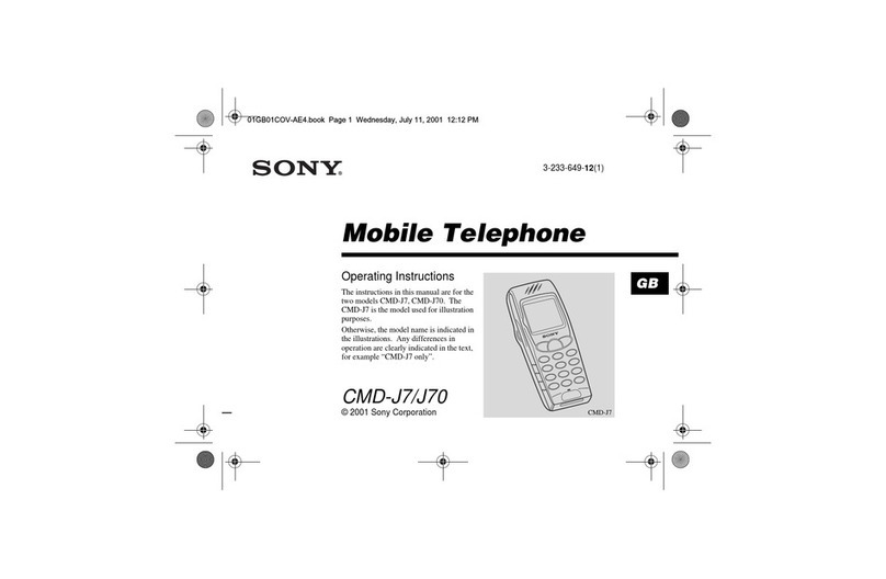 Sony CMD-J7 Manuel utilisateur