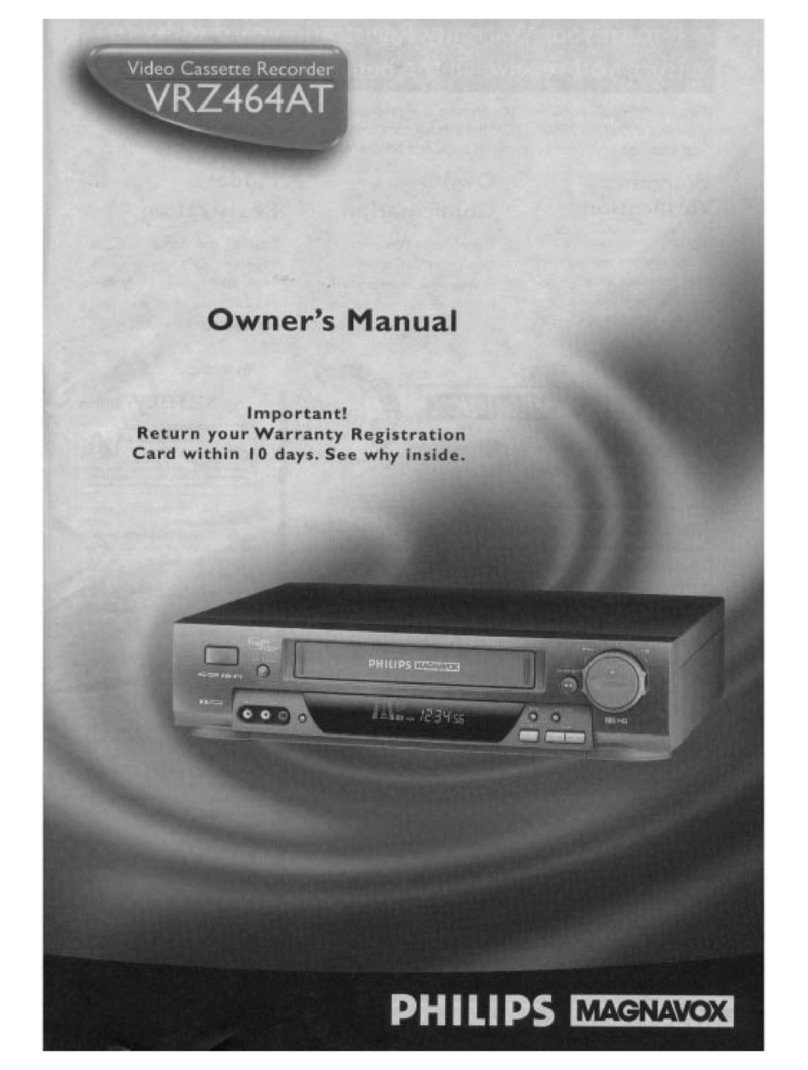 Philips VRZ464AT Manuel utilisateur