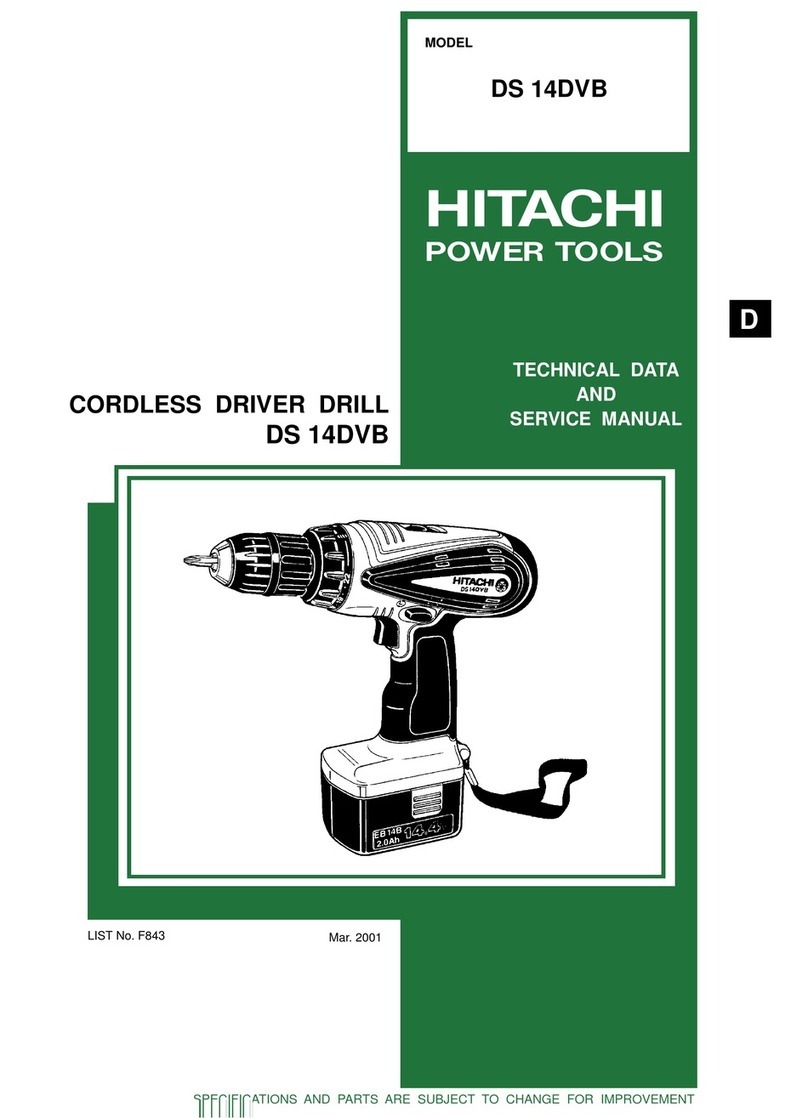 Hitachi DS 14DVB Manuel utilisateur