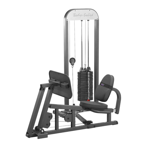 Body Solid GLP.1 Manuel utilisateur Body Solid GLP.1 Manuel utilisateur