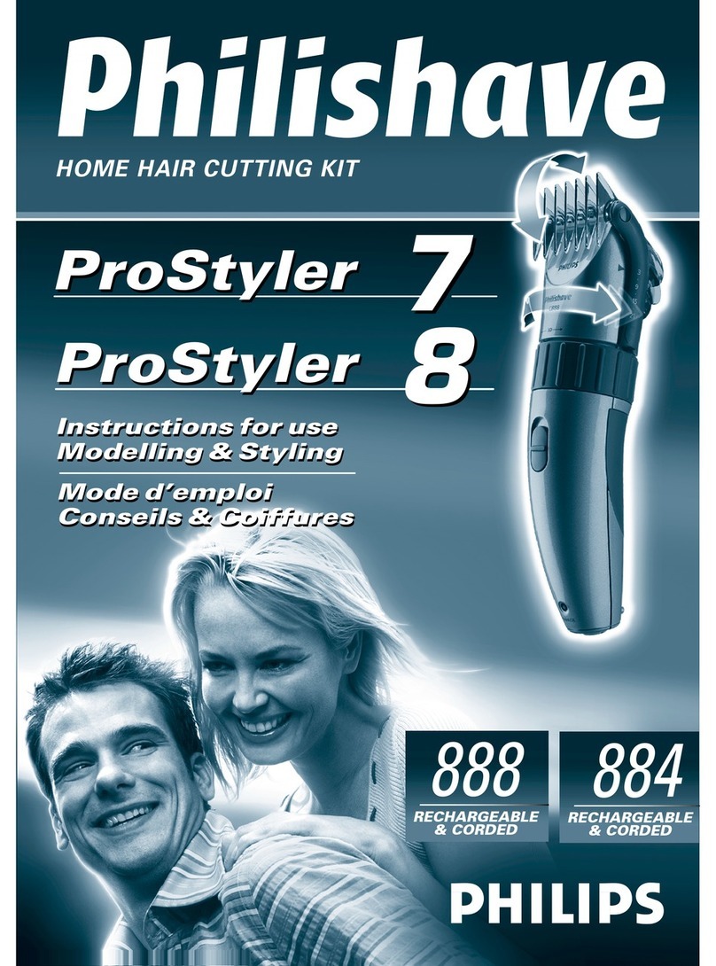 Philips ProStyler 7 Manuel utilisateur