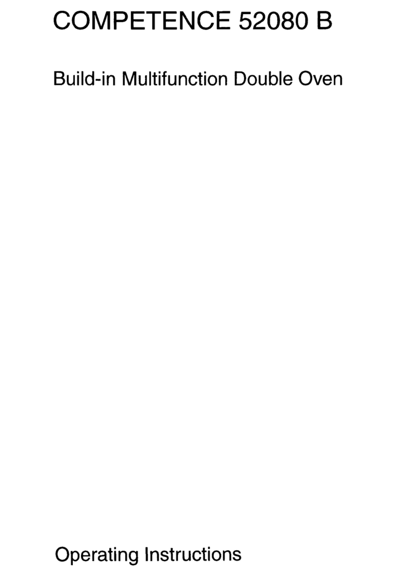 AEG COMPETENCE 52080 B Manuel utilisateur AEG COMPETENCE 52080 B Manuel utilisateur