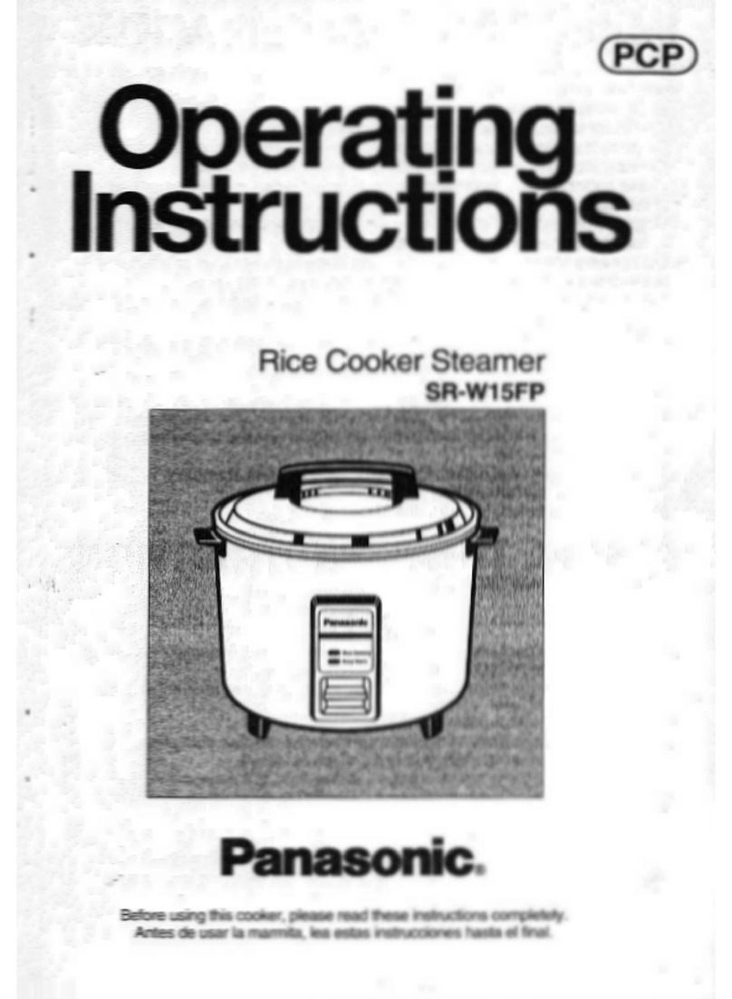 Panasonic SR-W15FP Manuel utilisateur