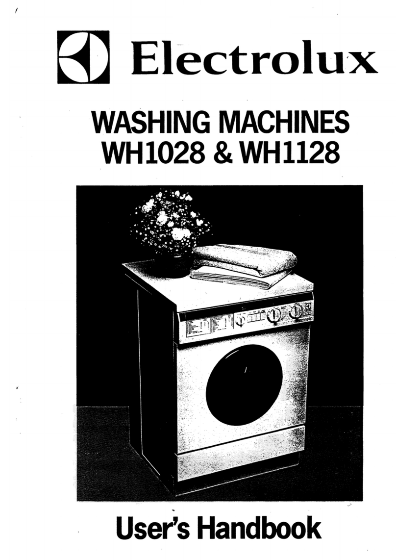 Electrolux WH1128 Mode d’emploi