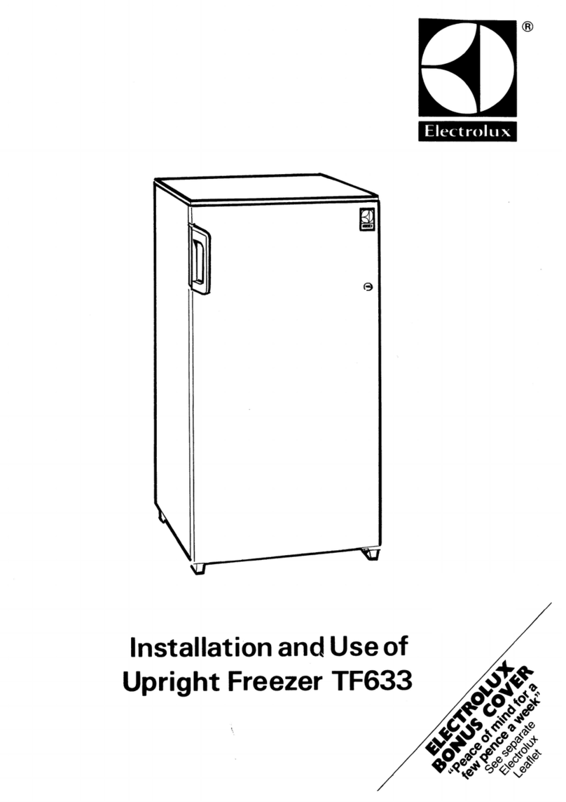 Electrolux TF633 Guide de démarrage rapide