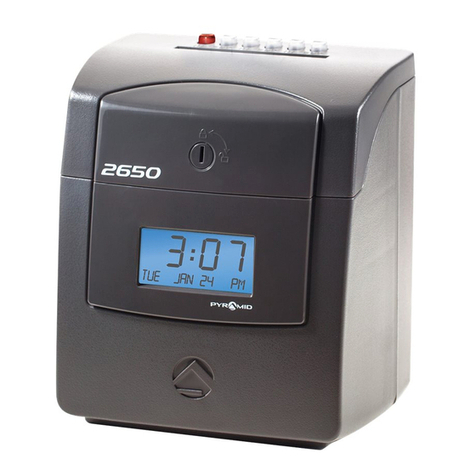 Pyramid 2650 Manuel utilisateur