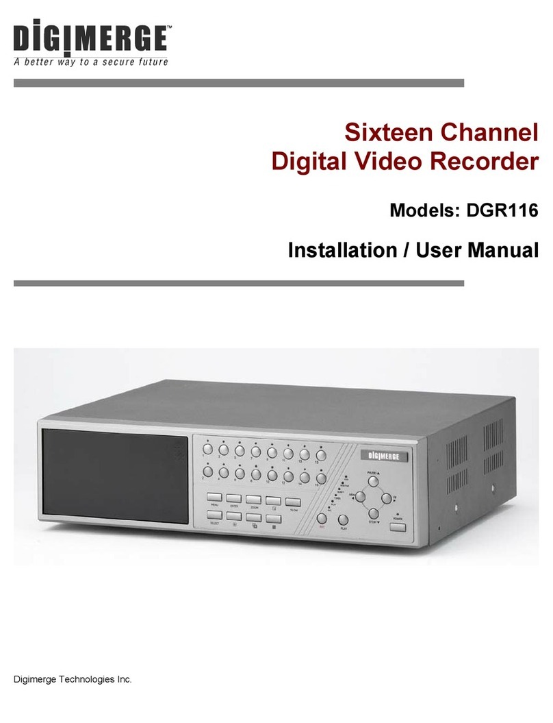 Digimerge DGR116 Mode d’emploi