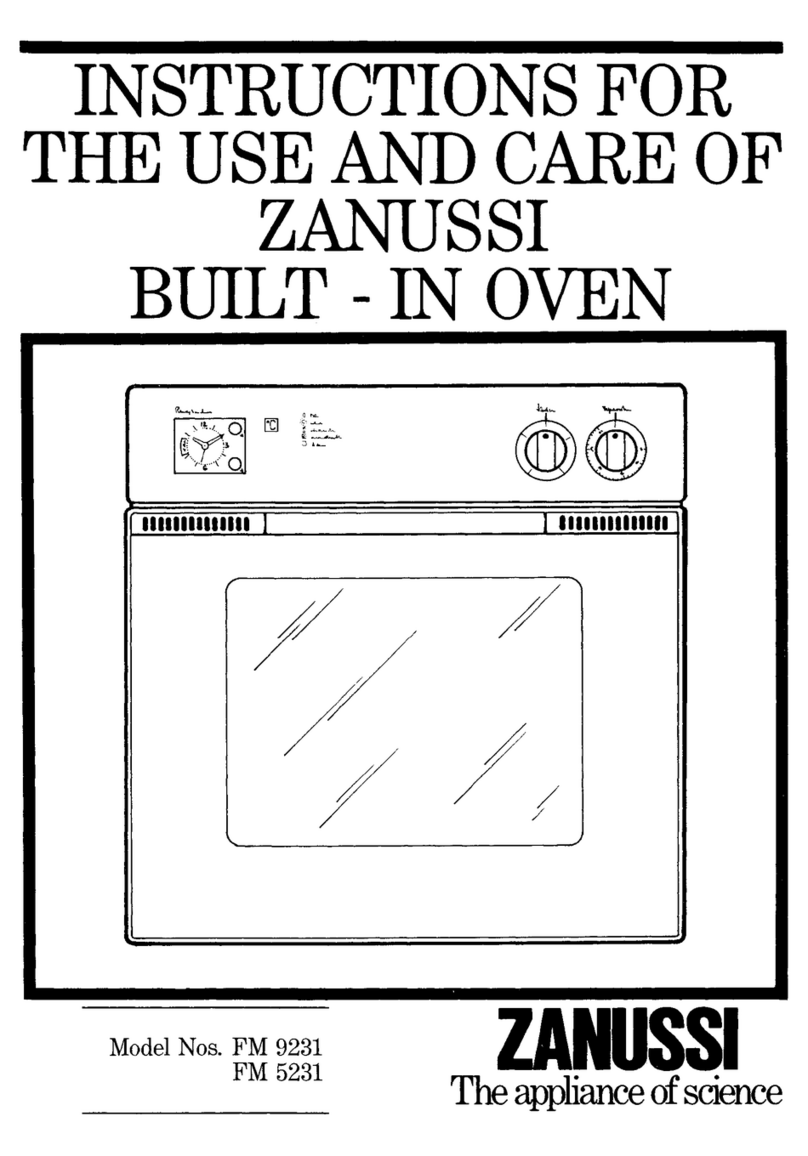 Zanussi FM 5231 Manuel utilisateur