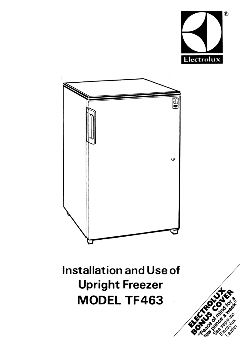 Electrolux TF463 Mode d’emploi