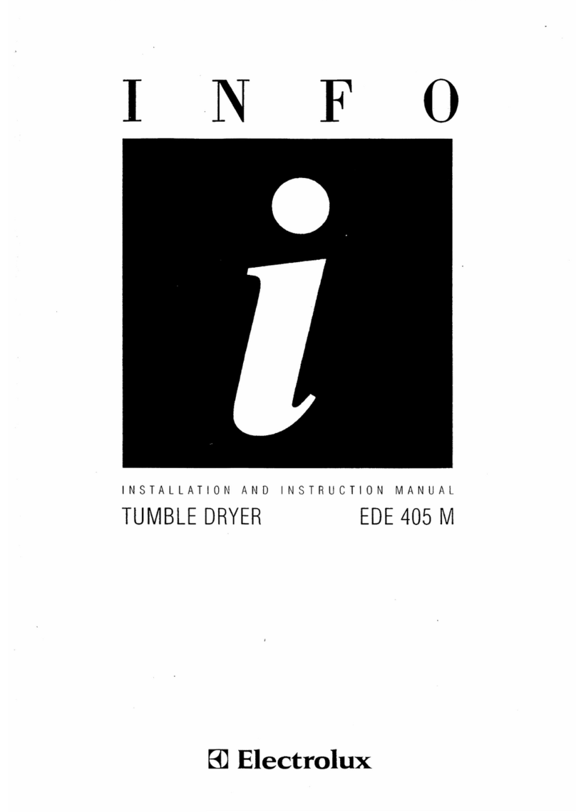 Electrolux EDE 425 M Guide rapide