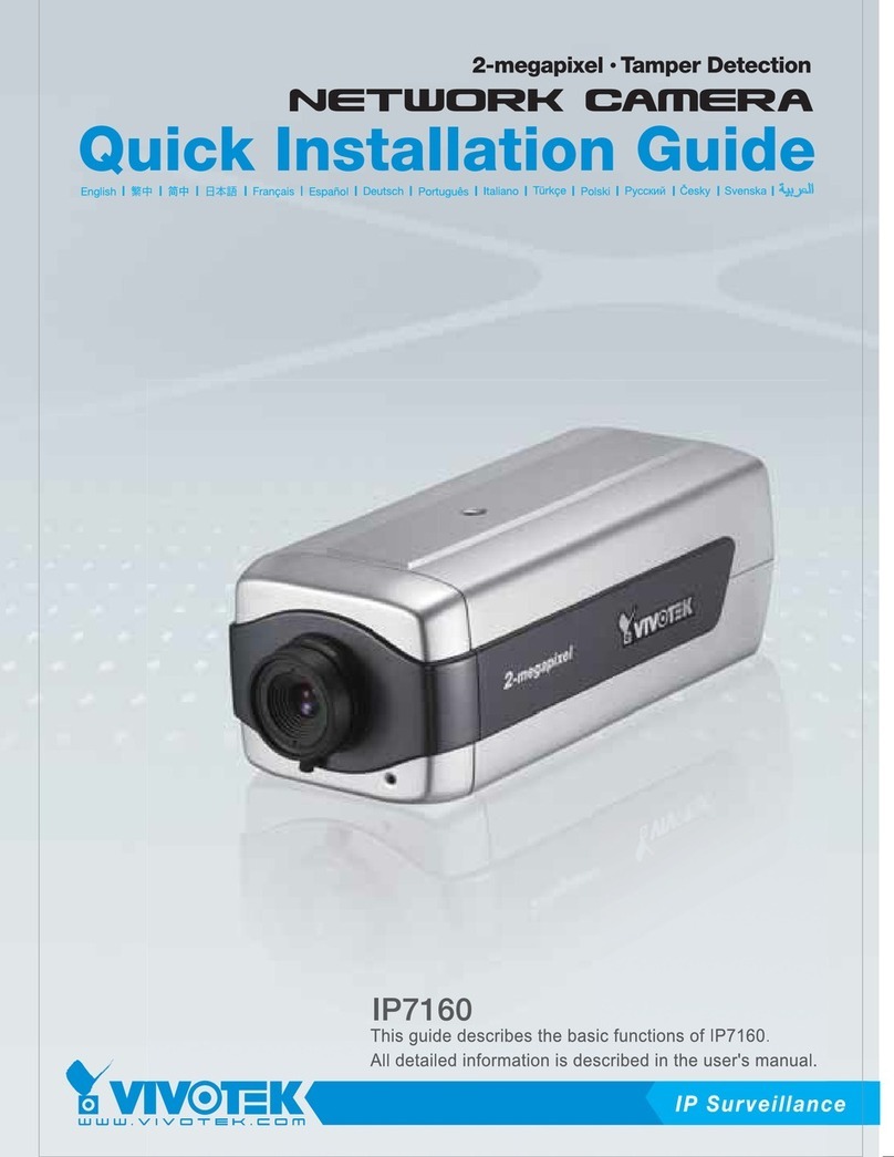 Vivotek IP7160 Manuel utilisateur