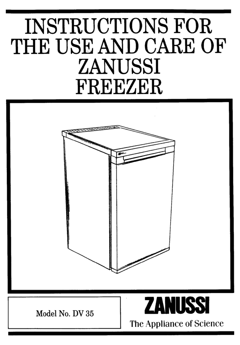 Zanussi DV 35 Instructions de montage